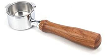 Msuiiixcccc Espresso Machine Bottomless PortafilterCoffee Bottomless Portafilter Fit for Delonghi EC680/EC685 Filter 51MM Replacement Filter Basket Coffee Accessories(Color:A) (B)