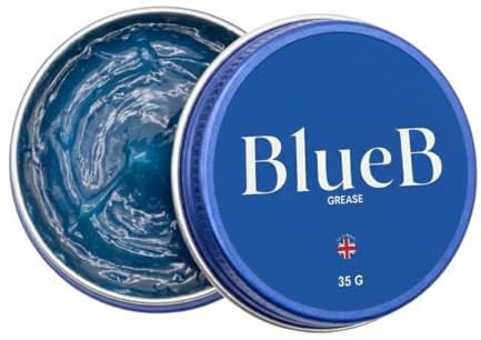 BlueB Premium General-Purpose Grease for Household Lubrication, Boat Trailers, Hinges, Bearings, Tools & Moving Parts – 35 g | Clean, Long-Lasting | Made in Britain