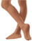 Danskin Women's Compression Footed Tights, Toast, D