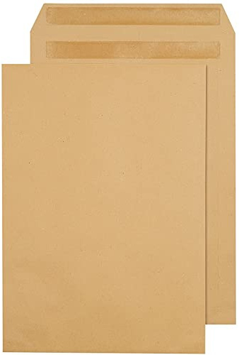 Q-Connect C4 Envelope 80 gsm Manilla Self Seal - Pack of 250