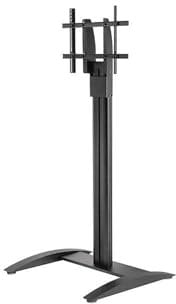 Peerless SmartMount Flat Panel Floor TV Stand for 32-75-Inch Display - Black