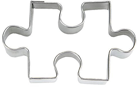 Staedter Emporte-pièce en Forme de Puzzle en Acier Inoxydable, Argent, Acier Inoxydable, Silver, 6 cm