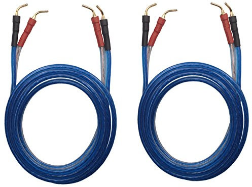 KK ZB-ZB 1pair Set(Total 8 pin Plug) HiFi OFC Speaker Wire, Pin Type Plug to Pin Type Plug 1.5M(4.92ft)/3M(9.84ft)/5M(16ft), KK ZB-ZB (3M(9.84ft))
