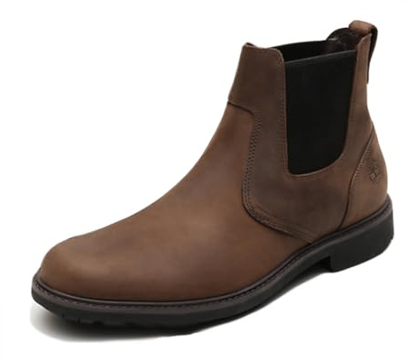 Timberland Herren FTM_EK Stormbucks Chelsea Chukka Boots, Dark Brown Oiled, 44.5 EU