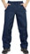 33000ft wasserdichte Regenhose für Herren Leichte Regenhose Winddichte Outdoorhose zum Wandern Camping Golf Blau L 34L