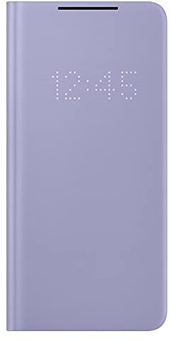 Smart LED View Cover Violet pour Samsung Galaxy S21+