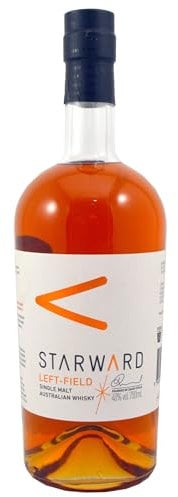 Starward | Left - Field | Single Malt Australian Whisky | 700 ml | 40% Vol. | Vollmundig intensiv | Helle tropische Früchte & geröstete Eiche | Zarter & weicher Abgang