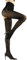 HTRUIYATY 5D Damen Strumpfhose Glänzend Öl Strumpfhosen Hohe Taille Reißfest Stützstrumpfhosen für Frauen Schwarz