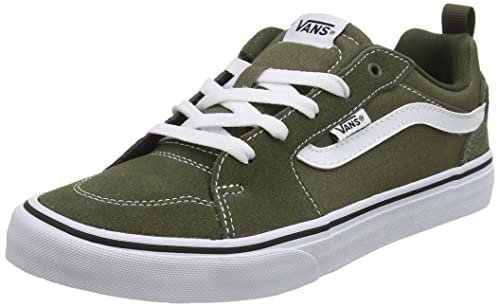 Vans Unisex Kinder Filmore Sneaker, Suede Canvas Grape Leaf White, 28 EU