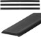 cocofy Gummilippe Abzieher 45 cm breit, zuschneidbar, 3-Pack, Leichtgleitend | extra dick, hochwertiges Silikon | Duschabzieher Ersatzlippe | Ersatzlippe Duschabzieher, Silikon schwarz 3-Pack