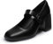 DREAM PAIRS Damen Pumps Frauen Chunky Plattform Mary Janes Schnalle Riemen Wohnungen Seicht Mund Japanisch Süß Lolita Prinzessin Schuhe,Size 41,Schwarz/Pu,SDPU2232W