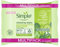 Simple Kind to Skin Biodegradable UK's No. 1 facial skin care brand* Cleansing Wipes for sensitive skin 2x25 PC