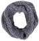 VERO MODA Damen Loop Schal VMPica Tubescarf gestrickter Schlauch-Schal 10249557 medium grey melange