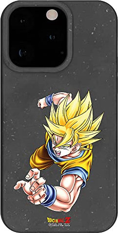 Personalaizer iPhone 14 Pro MAX Eco Case - Dragon Ball Z Goku SS1 Special white