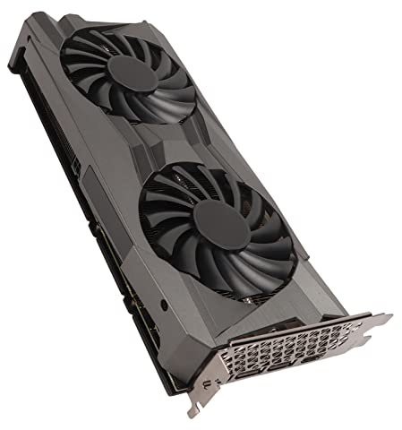 Cuifati Carte Graphique RTX3060Ti, 256Bit 8G GDDR6 Carte Graphique de Jeu 14000MHz 8K HDR Carte Vidéo PC GPU avec Double Ventilateur, PCI Express 4.0 X16/DP/HDML