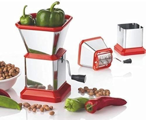 Generic Chilli Cutter/Vegetable Cutter/Mirchi Cutter/Nut Cutter/Dry Fruit Cutter | Chilly & Dry Fruit Cutter with Stainless Steel Blade | Onion Cutter Chopper, AJE-017