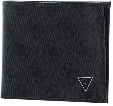 GUESS Vezzola Billfold Coin Wallet Black