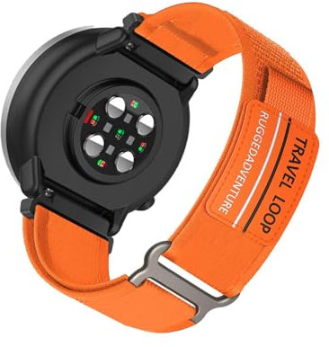 KUWAI Armband für Polar Ignite 3/Ignite 2 Armband mit Nylon Klettverschluss Sportlicher Armbänder für Polar Ignite 3/Ignite 2 Armband Trail Loop ErsatzArmband mit Polar Ignite 3/Ignite 2 (D)