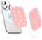 smofish Silikon Handy Saugnapf Halterung, Magnet Handyhalterung mit MagSafe Kompatibel mit iPhone und Android, Magnetische Handyhalterung für Dusche, TikTok Ersteller, Videos und Selfies,Rosa