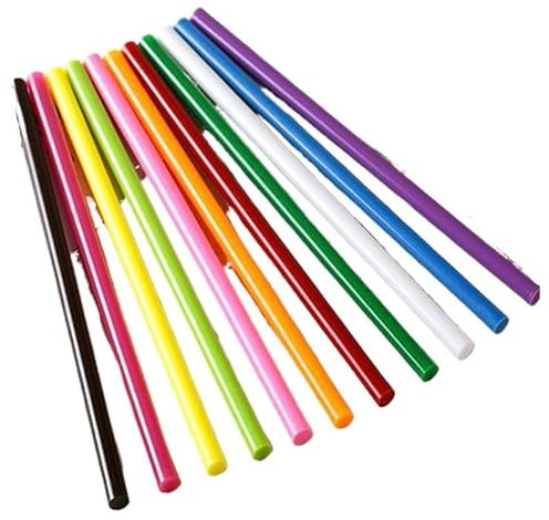 Glue Sticks For Glue Gun Mixed Colors Hot Silicone Stick 11MM Hot Melt Adhesive 7mm Glue For The Gun Use For Home Colorful Hot Melt Glue Sticks Glue Gun Sticks(Purple,11x200MM)