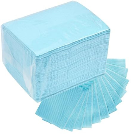 Paper Towels for Nail Techs, 50 Nail Paper Towels Manicure Table Mats, Nail Table Cover, Waterproof Nail Tech Sheets with 3-Layer Design for Practice, Salon, Beginners, Manicure