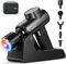 RENPHO Massage Gun Deep Tissue with Charging Stand, Heat and Cold Head, 3200 RPM Muscle Massage Gun with Type-C, for Home Office Workout Full Body Muscle Massage Relax, Active Thermacool Deluxe