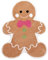 Ancsttu Lebkuchen Badematte Weihnachtsteppich Süßer Lebkuchen Weihnachts Badteppich Badezimmerteppich Badvorleger rutschfest Waschbar Duschvorleger Teppich Fußmatte Für Badezimmer, 3 Größe