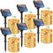 btfarm Solar Lichterkette Aussen, 6x15M 150 LED Solarlichterkette Außen Wetterfest 8 Modi IP65 Wasserdicht Kupferdraht Lichterkette Außen Solar Outdoor für Garten Terrasse Baum Hof Party (Warmweiß)