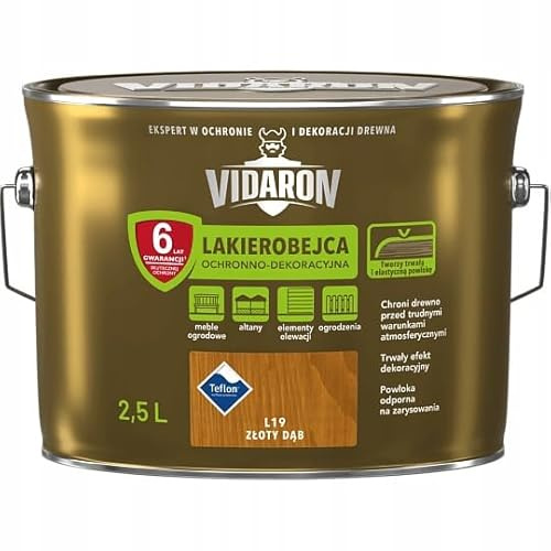 VIDARON HOLZLACK GOLD EICHE L19 2,5L