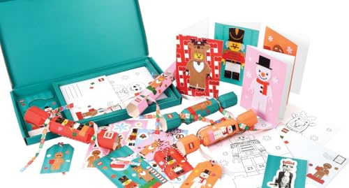 LEGO Saisonal 5009114 Weihnachts-Bastelset Weihnachtskarten Geschenkset Sticker Postkarten