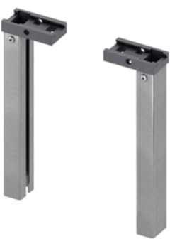 TECEprofil Teleskopbefestigung für Module (2 Stück, höhenverstellbar 1190 – 1300 mm, mit Befestigungsmaterial) 9380001