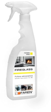 Fireglass Reiniger für Gläser Glas Kamin Öfen A Pellet Grill und Kamin Raumheizung