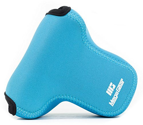 MegaGear MG741 Panasonic Lumix DMC-GX80 (14-140mm) Ultra Light Étui en Néoprène - Bleu