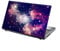 TaylorHe 15.6 inch 15 inch Laptop Skin Vinyl Decal with Colorful Patterns and Leather Effect Laminate MADE IN England Colourful Cosmos