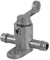 Keenso Robinet d'Essence, 5/16 '' 8mm Universel Ligne ON / OFF Interrupteur d'Essence Robinet à Gaz Réservoir de Carburant Commutateur