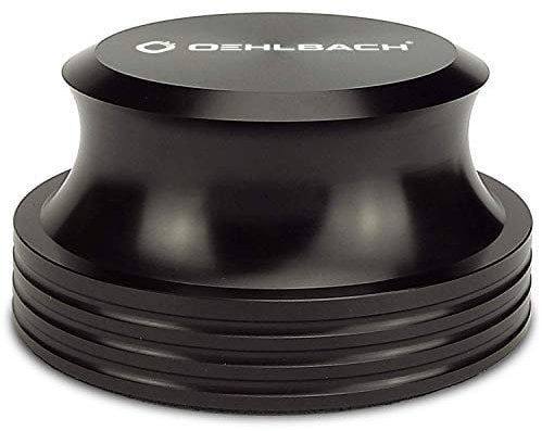 OEHLBACH Phono Weight Plattengewicht - Hochwertiges Auflagegewicht (420g) für LP/Vinyl/Schallplatten und Plattenteller schwarz