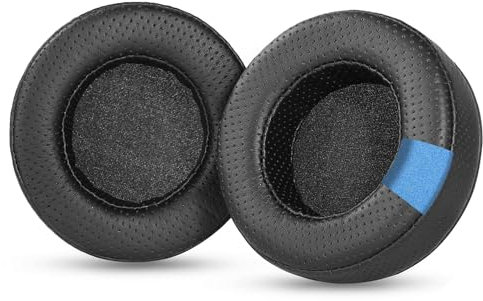 Upgrade - Cuscinetti di ricambio cuffie compatibili con Beyerdynamic MMX 300 DT 990 Pro DT 770 Pro DT990 DT770 Pro con cuscinetti in memory foam perforati