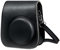 HIUOUIH Funda para Instax Mini 11 PU de Cuero Fujifilm Cámara Instantánea Case Camara Protectora Bolsa Compactas Instant Camera Protector Estuche con Bolsillo y Correa Ajustable, Negro