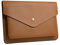Benfan Leather Laptop Sleeve 13 Inch Compatible for 2024 13inch MacBook Air A3113 M3,13 MacBook Pro M2, Surface Pro 3 4 5 6 7, Dell XPS 13 Color Color Brown