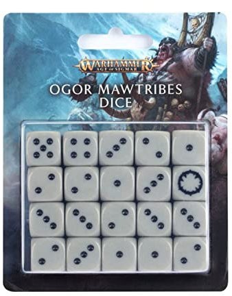 Games Workshop Ogor Mawtribes Dice Set 20 Warhammer Würfel Dices AoS Oger Würfel