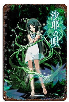 RIELLI Saya No Uta Game 1 Blechschild Vintage Metall Pub Club Cafe Bar Home Wandkunst Dekoration Poster Retro 8x12inch (20x30cm)