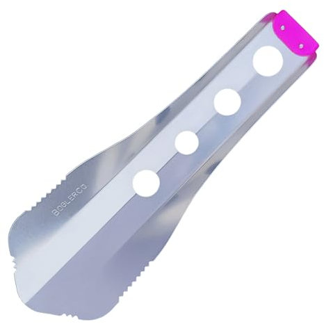 BoglerCo - Pala Ultraligera para mochileros (Morado)