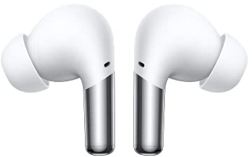OnePlus Buds Pro - Wireless headphones with up to 38 Hours of battery life and Smart Adaptive Noise Cancellation - Glossy White (Renewed)