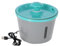 Kerbl Pet Trinkbrunnen für Heimtiere, 1,6 l, grau/blau