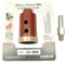 Golden bullet Mèche de carottage (série argentée) avec adaptateur | pour meuleuse d'angle (m10) et perceuse, granit, marbre, carrelage, céramique, verre, béton (33 mm)