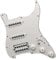 Pre-wired für E-Gitarre Pickguard 1Set SSH-Coil Splitting E-Gitarre ST Style Loaded Schlagbrett Mit Coil Spliting Schalter Vorverdrahtete Schlagplatte(W)