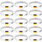 SLAXJNE 15 Stück Deutschland-Flaggen-Armbänder, Deutschland-Armbänder, Deutschland-Fan-Armbänder, Deko-Armbänder, Silikon-Armbänder