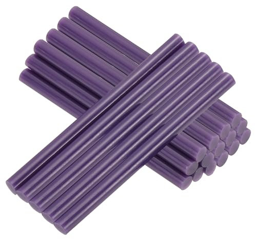 PATIKIL 4x0.27 Inch Hot Glue Sticks, 38 Pcs Hot Glue Gun Sticks Mini Hot Melt Adhesive Glue Stick for DIY Art Craft Repairs Festival Decoration, Purple
