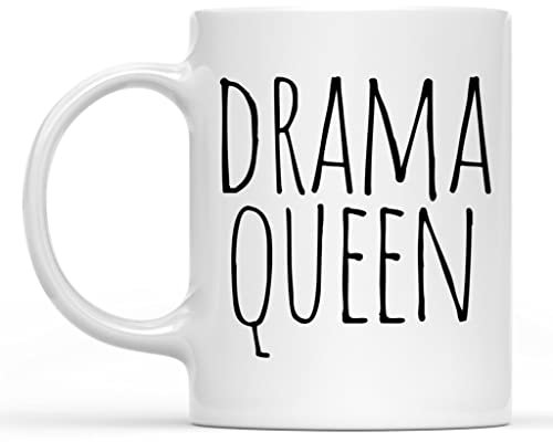 IKJHG Fantastica tazza da caffè per colleghi, uomini e donne, lui o lei, Sister Drama Queen, 325 ml