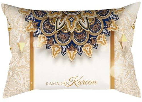 Casiler Ramadan Dekoration Kissenbezug 30 * 50cm Eid Mubarak Kissenbezug Ramadan Couch Sofa Kissen Auto Kissenbezug Ramadan Dekoration Für Home Party